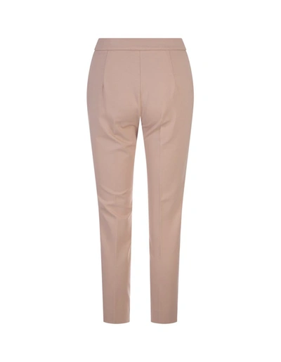Shop Max Mara Trousers In Pink