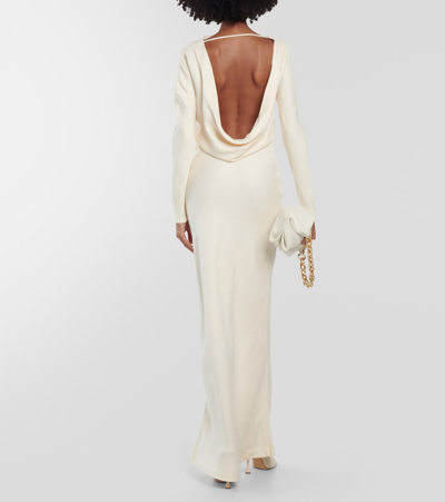 Shop Co Crêpe Gown In White