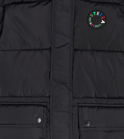 Shop Stella Mccartney Puffer Coat In Black