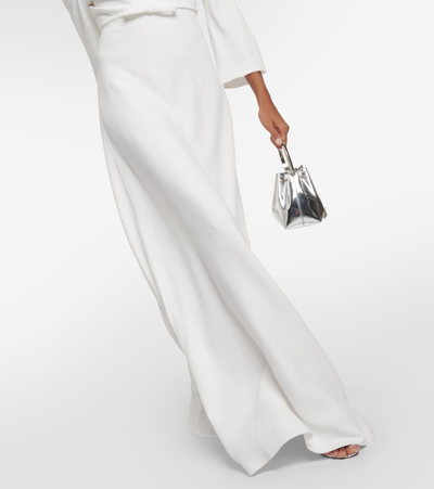 Shop Giambattista Valli Bow-detail Gown In White