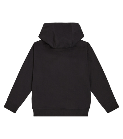 Versace Logo-print Cotton Hoodie In Multicoloured