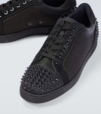 Shop Christian Louboutin Seavaste 2 Orlato Sneakers In Black