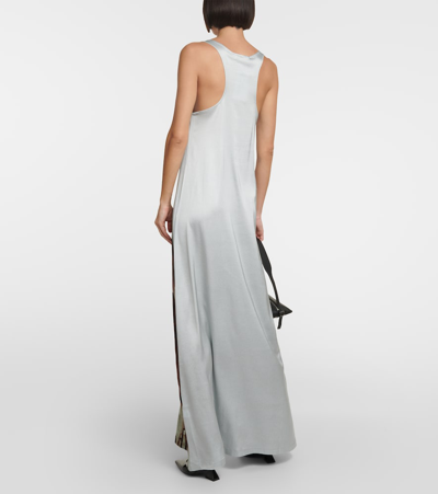 Y/project Printed Maxi Dress In Multicoloured