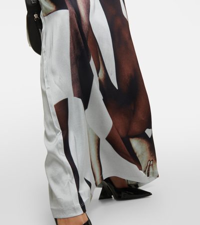 Y/project Printed Maxi Dress In Multicoloured