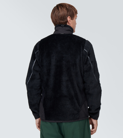 Shop And Wander High Loft Fleece Jacket In Black