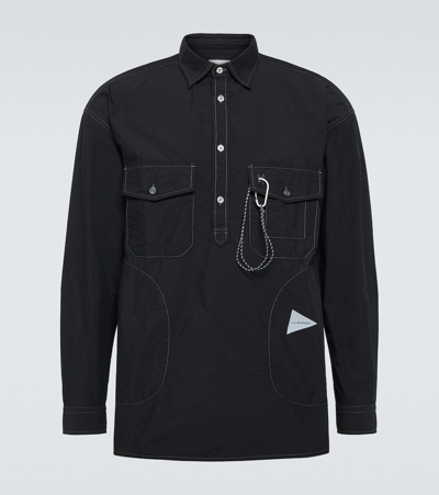 Shop And Wander Cordura® Typewriter Overshirt In Black