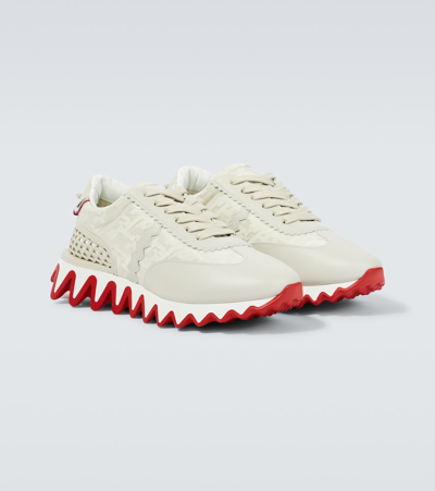 Christian Louboutin Sneakers In Beige