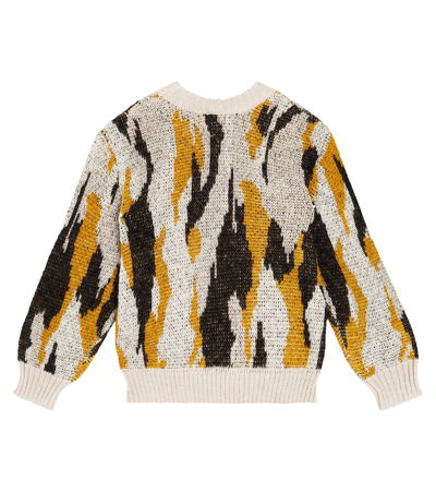 Molo Bello Intarsia Sweater In Multicoloured