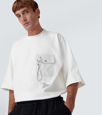Shop And Wander Cotton Jersey T-shirt In White