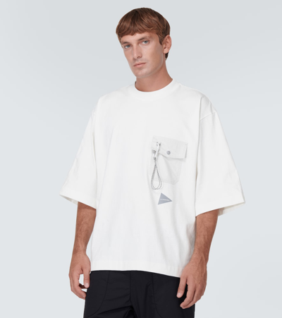 Shop And Wander Cotton Jersey T-shirt In White