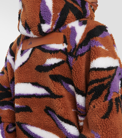 Shop Adidas By Stella Mccartney Hooded Jacket In Multicoloured