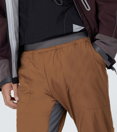 And Wander Technical Pants In Beige