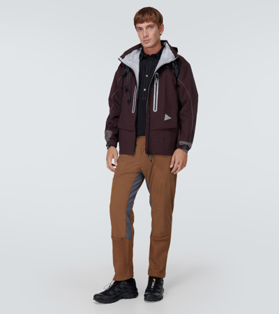 And Wander Technical Pants In Beige