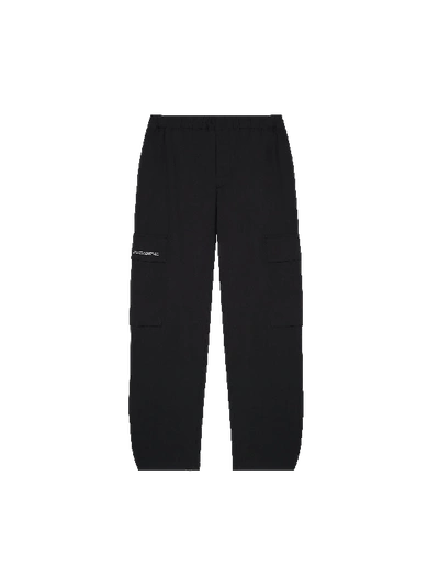 Shop Pangaia Cotton Linen Cargo Pants — Black M