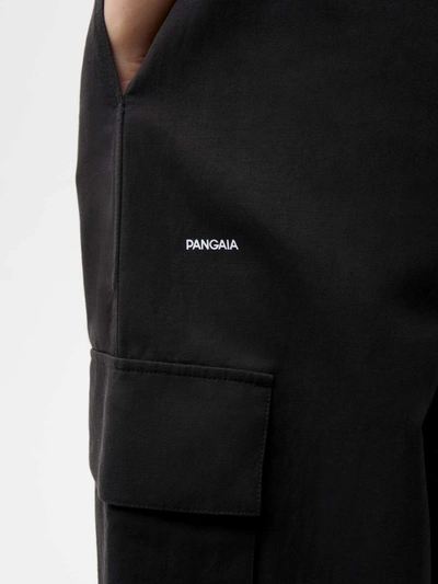 Shop Pangaia Cotton Linen Cargo Pants — Black M
