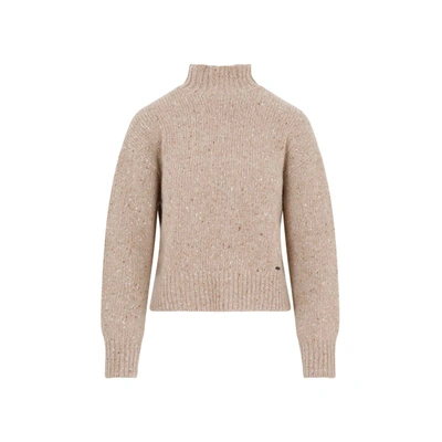 Shop Akris Cashmere Sweater In Nude &amp; Neutrals