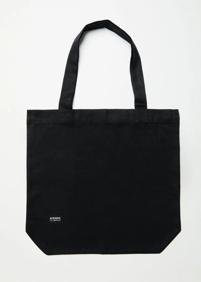 Shop Afends Hemp Tote Bag In Black