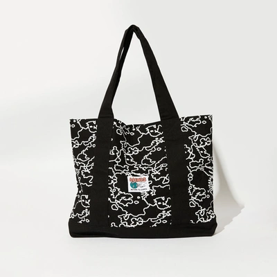 Shop Afends Recycled Oversized Tote Bag In Black