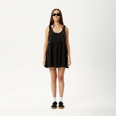 Shop Afends Hemp Mini Dress In Black