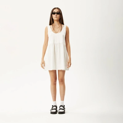 Shop Afends Hemp Mini Dress In White