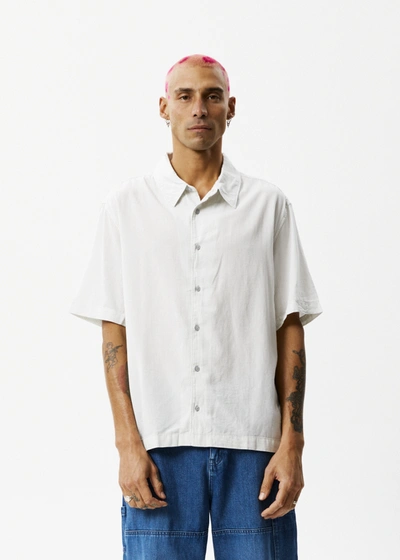 Shop Afends Recycled Striped Short Sleeve Shirt