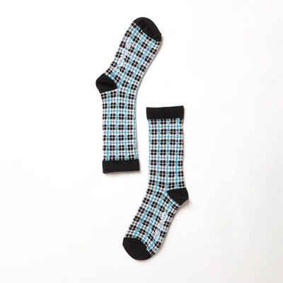 Shop Afends Recycled Crew Socks In Black