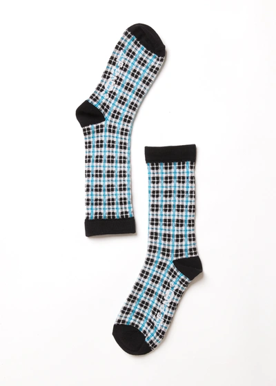 Shop Afends Recycled Crew Socks In Black