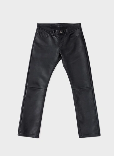 Shop Altu Leather Pant In Black
