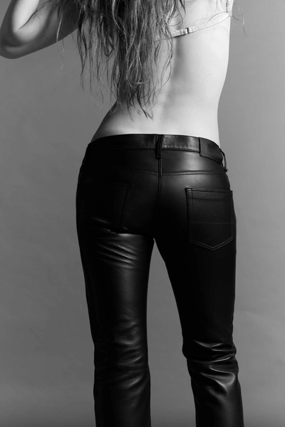 Shop Altu Leather Pant In Black