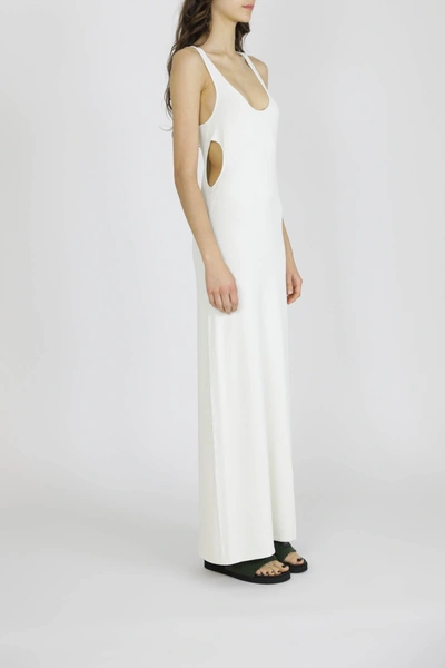 Shop Altu Cutout Dress In Ivory