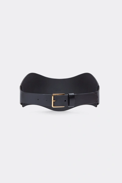 Shop Altuzarra Corset Belt In Black