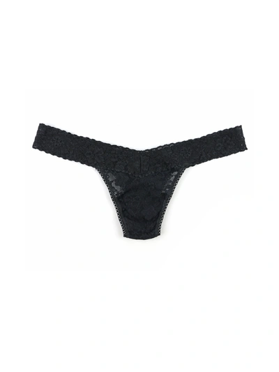 Shop Hanky Panky Daily Lace™ Low Rise Thong In Black
