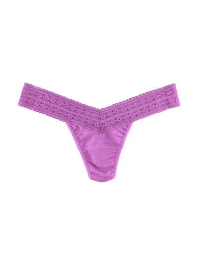 Hanky Panky Dream Original Rise Thong In Purple