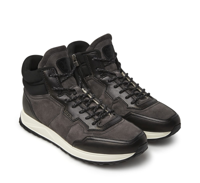 Shop Fabi Sneaker In Nero+nero+grigio