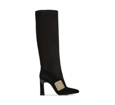Shop Fabi High-heeled Sandal In Nero
