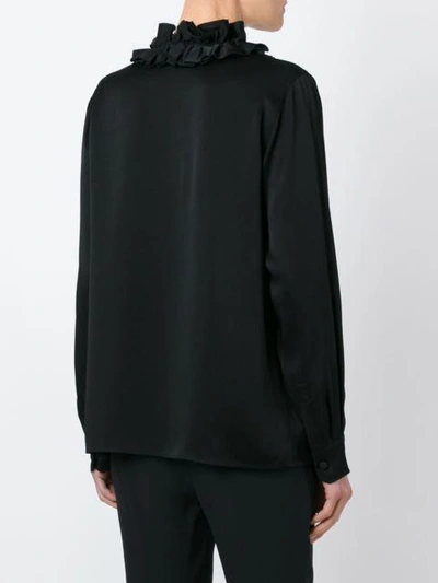 Shop Sonia Rykiel Ruffled Collar Longsleeved Blouse