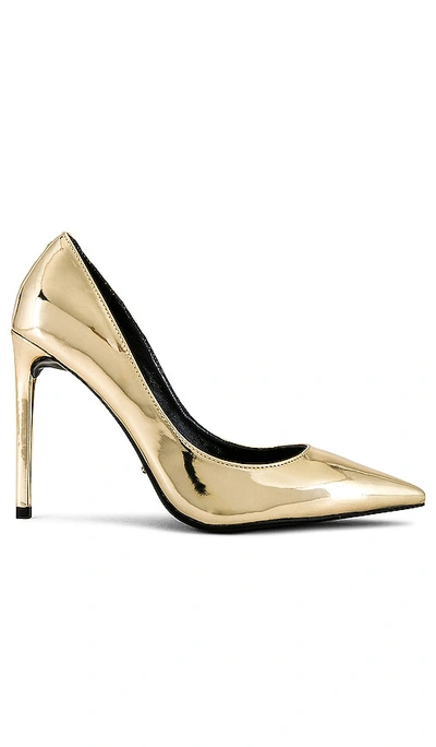 Shop Tony Bianco Anja Heel In Gold Shine