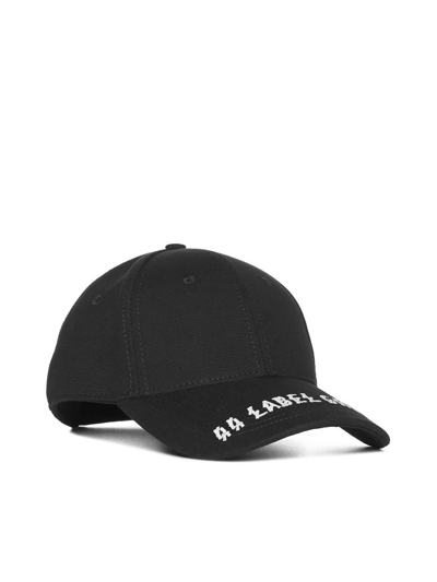 Shop 44 Label Group Hats In Black + 44lg/rave Ice Sand Emb