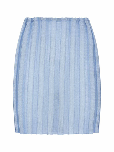 Shop A. Roege Hove Skirts In Icy Blue