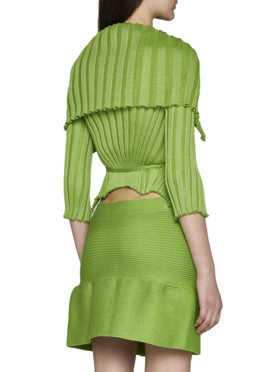 Shop A. Roege Hove Sweaters In Apple Green
