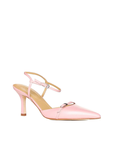 Shop Aeyde Sandals In Pink