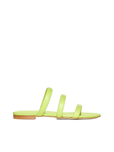 Shop Aeyde Sandals In Apple