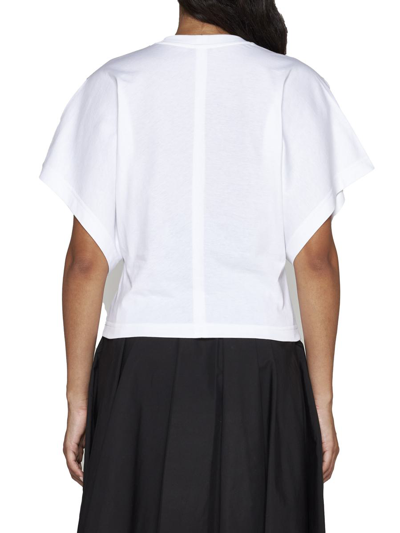Shop Alaïa Alaia T-shirts And Polos In White