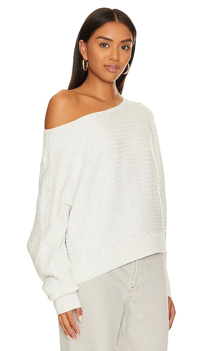 Shop Free People Sublime Pullover In White Heather
