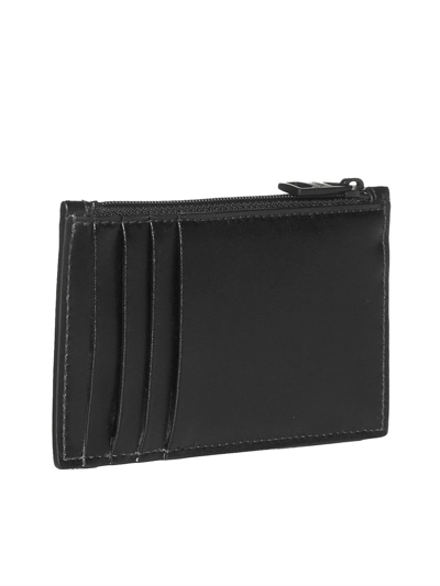 Shop Alexander Mcqueen Wallets In Black Whtite