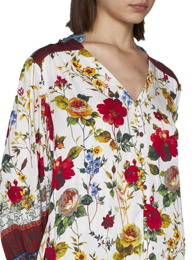 Shop Alice And Olivia Alice + Olivia Shirts In Dew Floral