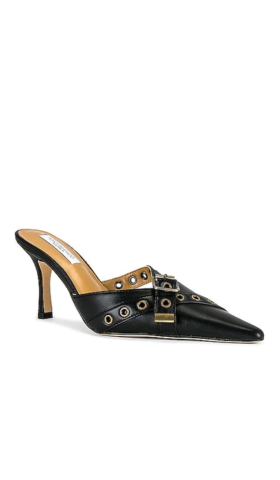 Tony Bianco Savoir Black Nappa In Black Nappa & Match Matt Baked