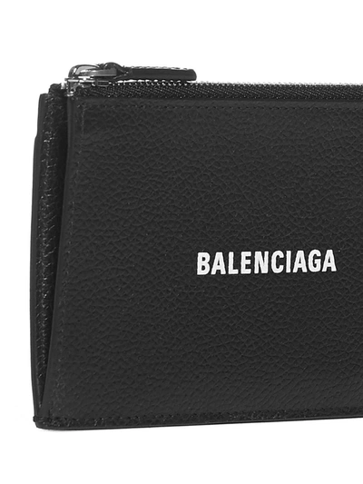 Shop Balenciaga Wallets In Black L White