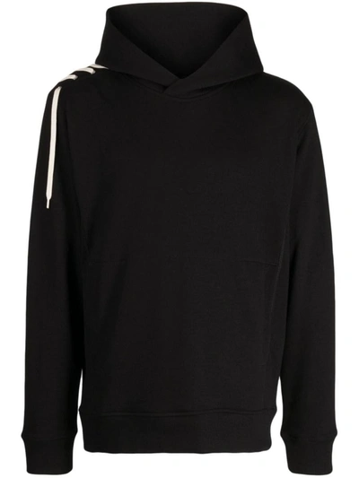 Shop Craig Green Laced Hoodie Clothing In Black