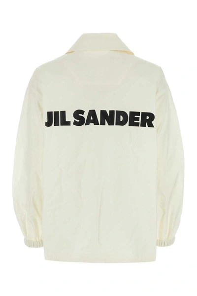Shop Jil Sander Jackets In White